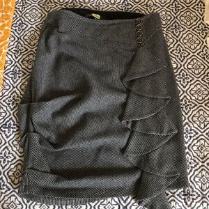 Eva Franco wool blend skirt, fully lined, size 2